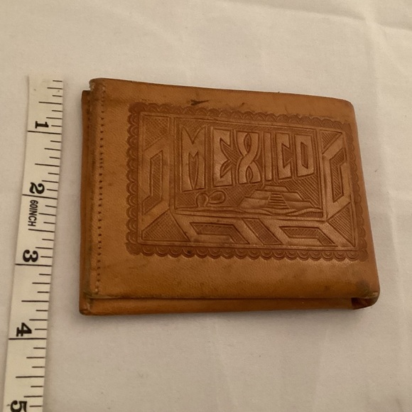 Vintage Mexico leather wallet - Picture 7 of 9